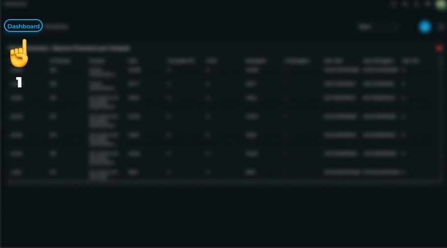 Módulo de Início do Dashboard